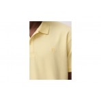 Blue Banana Light Yellow Nature Ανδρικό Κοντομάνικο Polo T-Shirt Κίτρινο