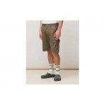 Blue Banana Olive Green Frank Ανδρική Βερμούδα Chino Λαδί