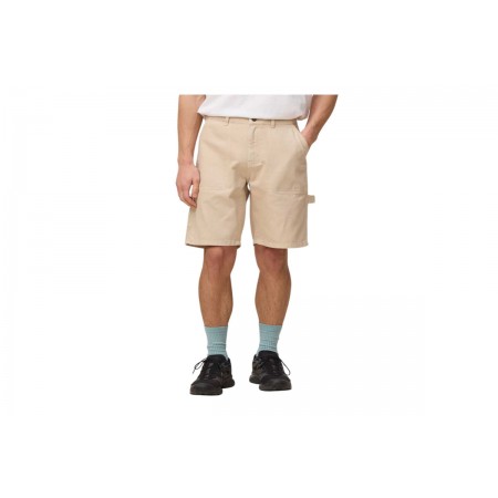 Blue Banana Olive Green Frank Ανδρική Βερμούδα Chino Μπεζ