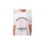 Blue Banana White Artist Ανδρικό Κοντομάνικο T-Shirt Λευκό