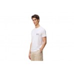 Blue Banana White Harvey Ανδρικό Κοντομάνικο T-Shirt Λευκό
