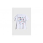 Blue Banana White Ten Ανδρικό Κοντομάνικο T-Shirt Λευκό