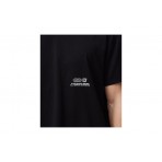 Blue Banana Black Universal Ανδρικό Κοντομάνικο T-Shirt Μαύρο, Λευκό