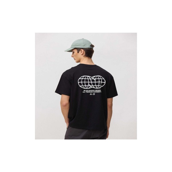 Blue Banana Black Universal T-Shirt Ανδρικό (SS26UG011UNIBK00)