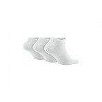 Nike Lightweight Unisex Καλτσάκια Λευκά 3 Ζευγάρια