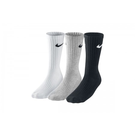 Nike Cushioned Kάλτσες Ψηλές 3 Ζευγάρια 
