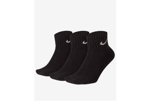 Nike Everyday Cushioned Κάλτσες Κοντές 3 Ζευγάρια (SX4926 001)