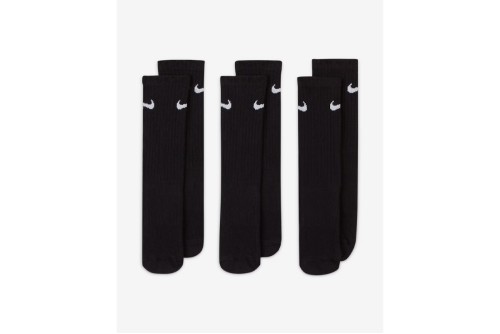 Nike Everyday Cushioned Dri-Fit Kάλτσες Ψηλές 3 Ζευγάρια (SX6842 010)
