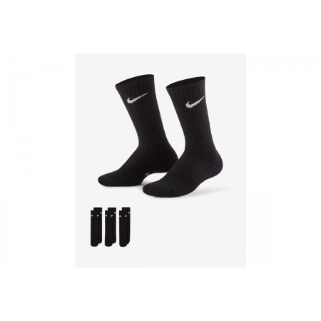 Nike Everyday Cushioned Kάλτσες Ψηλές 3 Ζευγάρια 