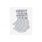 Nike Everyday Cushioned Kάλτσες Ψηλές 6 Ζευγάρια (SX6910 100)