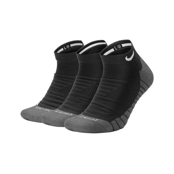 Nike Everyday Max Cushioned Κάλτσες Κοντές 3-Τεμάχια (SX6964 010)