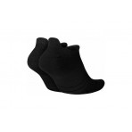 Nike Multiplier Unisex Καλτσάκια Μαύρα 2 Ζευγάρια
