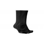 Nike Multiplier Crew Unisex Ψηλές Κάλτσες Μαύρες 2 Ζευγάρια