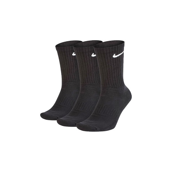 Nike Everyday Cushioned Kάλτσες Ψηλές 3 Ζευγάρια (SX7664 010)