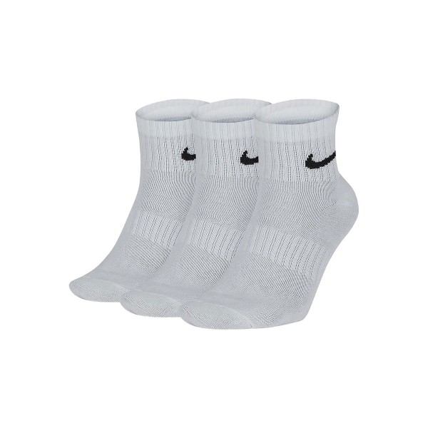 Nike Everyday Lightweight Κάλτσες Κοντές 3 Ζευγάρια (SX7677 100)