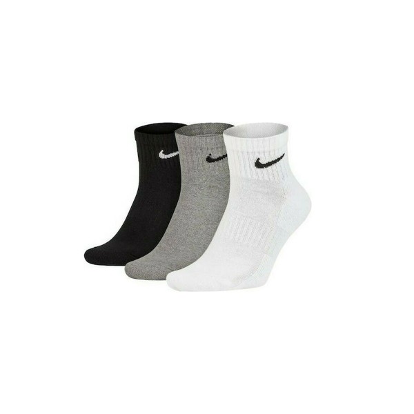 Nike Everyday Lightweight Κάλτσες Κοντές 3 Ζευγάρια (SX7677 964)