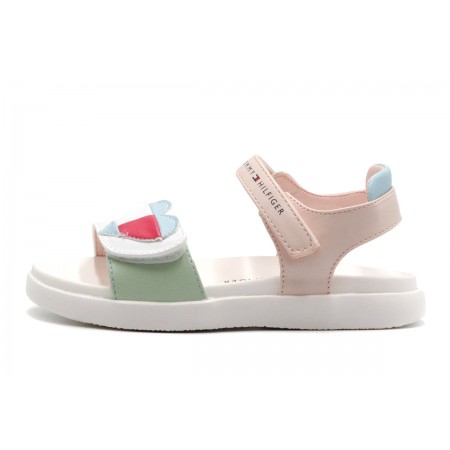 Tommy Jeans Heart Velcro Sandal Σανδάλια 