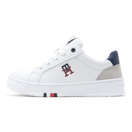 Tommy Jeans Monogram Low Cut Lace-Up Sneakers 