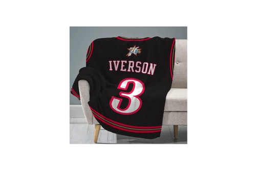 Sleep Squad Allen Iverson Raschel Throw Blanket 60X80In  Κουβέρτα (T8-NBH-76R-AIV)