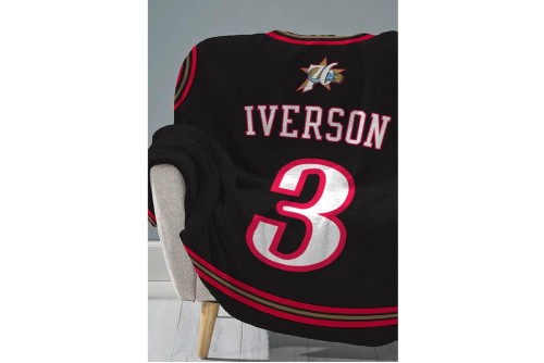 Sleep Squad Allen Iverson Raschel Throw Blanket 60X80In  Κουβέρτα (T8-NBH-76R-AIV)