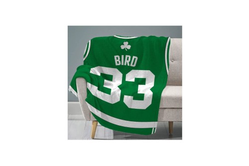 Sleep Squad Larry Bird Raschel Throw Blanket 60X80In Κουβέρτα (T8-NBH-CEL-LBI)