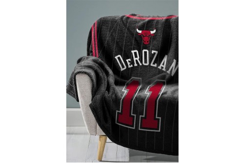 Sleep Squad Demar Derozan Raschel Throw Blanket 60X80In Κουβέρτα (T8-NBP-BUL-DDE)