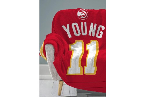 Sleep Squad Trae Young Raschel Throw Blanket 60X80In Κουβέρτα (T8-NBP-HAW-TYO)