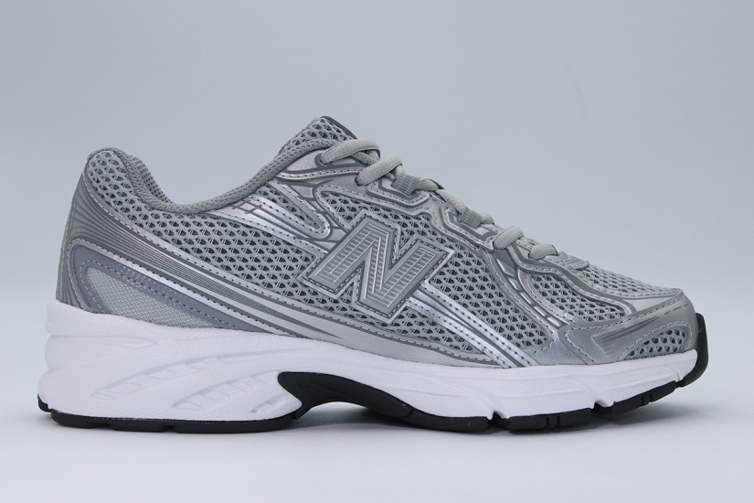New Balance 740 Unisex Sneakers Ασημί, Λευκά