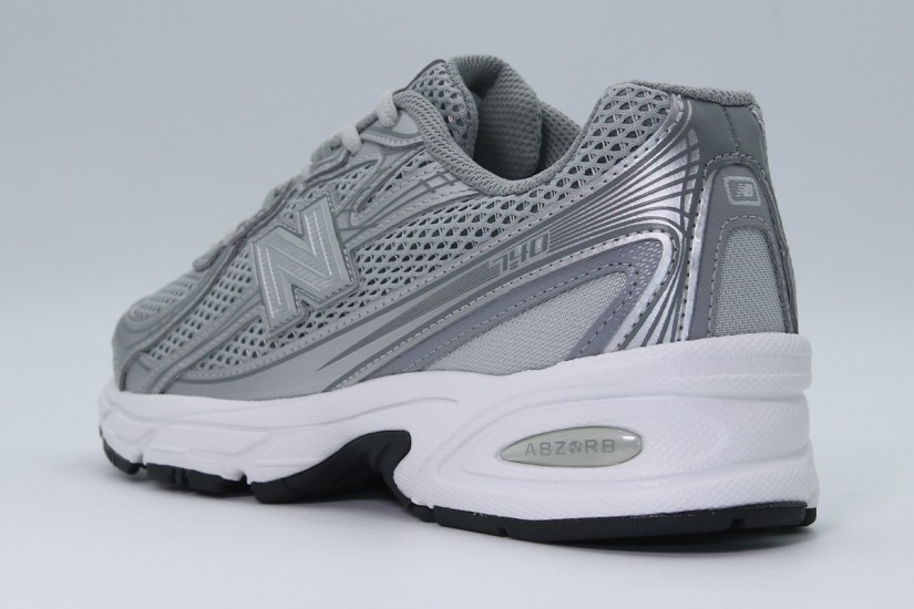 New Balance 740 Unisex Sneakers Ασημί, Λευκά