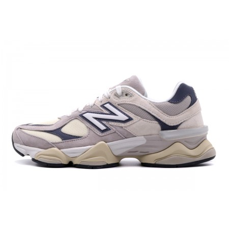 New Balance 9060 Unisex Sneakers Μπεζ, Γκρι, Ραφ