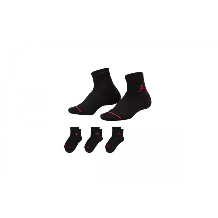 Jordan Cushioned Κάλτσες Μεσαίου Μήκους 3-Τεμάχια 