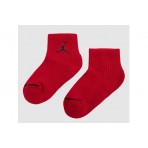 Jordan Jumpman Παιδικές Κοντές Kάλτσες Λευκές 3 Ζευγάρια