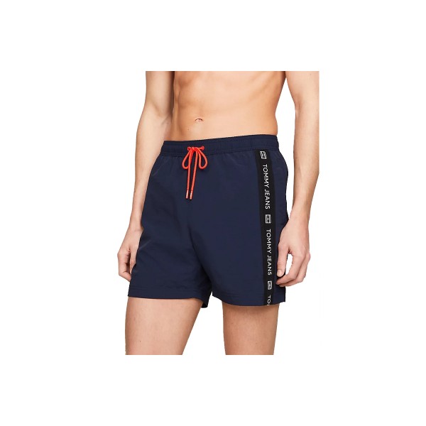 Tommy Jeans Sf Medium Drawstring Side Tape Μαγιό Σορτς Ανδρικό (UM0UM03142 C1G)