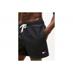 Tommy Jeans Heritage Logo Mid Length Μαγιό Σορτς Ανδρικό (UM0UM03852 BDS)