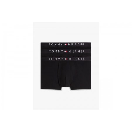 Tommy Jeans Original Logo Waistband Εσώρουχο Boxer 3-Τεμάχια 