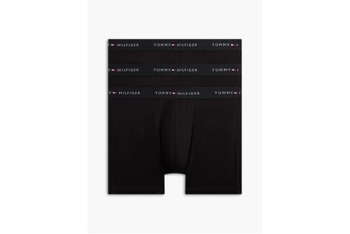 Tommy Jeans Logo Waistband Εσώρουχο Boxer 3-Τεμάχια (UM0UM03921 0XN)