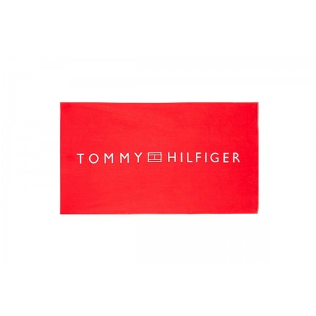 Tommy Jeans Unisex Πετσέτα Θαλάσσης Κόκκινη