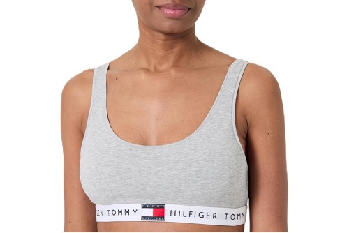Tommy Jeans Heritage Logo Underband Bralette Γυναικείο (UW0UW05713 P61)