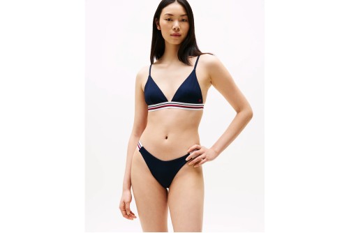 Tommy Jeans Triangle Rp Μαγιό Bikini Top Γυναικείο (UW0UW05805 C1G)