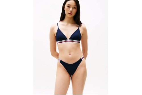 Tommy Jeans High Leg Cheeky Μαγιό Bikini Bottom Γυναικείο (UW0UW05828 C1G)