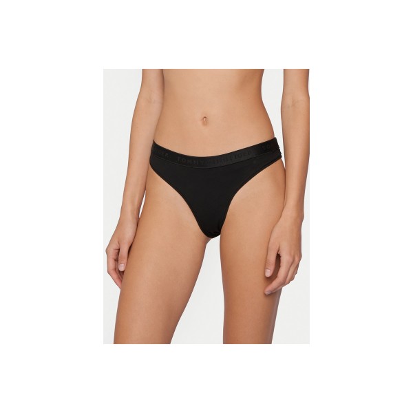 Tommy Jeans Tonal Repeat Logo Waistband Εσώρουχο String Γυναικείο (UW0UW06260 BDS)
