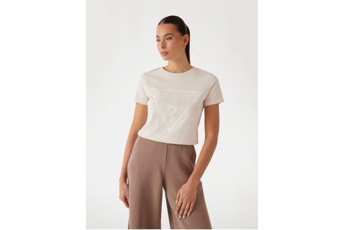 Guess Front Logo T-Shirt Γυναικείο (V2YI07K8HM0 G6K5)