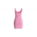 Guess Γυναικείο Αμάνικο Φόρεμα Mini Ροζ