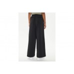 Guess Mid Rise Wide Leg Παντελόνι Φόρμας Γυναικείο (V4YB07KCAY2 JBLK)