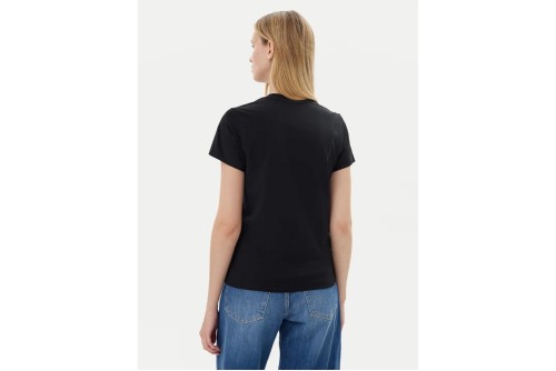 Guess Triangle Logo T-Shirt Γυναικείο (V4YI21KCDH1 FJ8N)