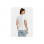 Guess Colette Γυναικείο Κοντομάνικο T-Shirt Λευκό