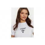 Guess Colette Γυναικείο Κοντομάνικο T-Shirt Λευκό