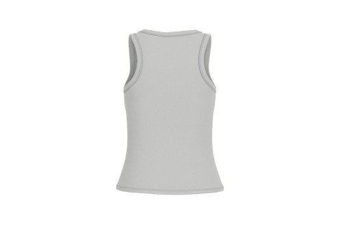 Guess Rib-Knit Μπλούζα Αμάνικη Γυναικεία (V4YP06K8RT2 A92M)