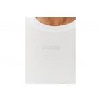 Guess Γυναικείο Κοντομάνικο T-Shirt Λευκό