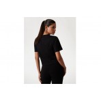 Guess Γυναικείο Κοντομάνικο T-Shirt Μαύρο